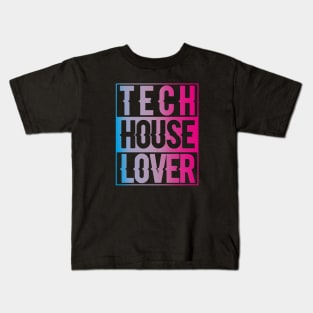 TECH HOUSE LOVER - COLLECTOR EDITION Kids T-Shirt